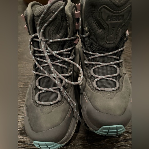 HOKA Kaha 2 GTX Gore-Tex Hiking Vibram Boots Shoes size 7 women’s - Picture 4 of 8